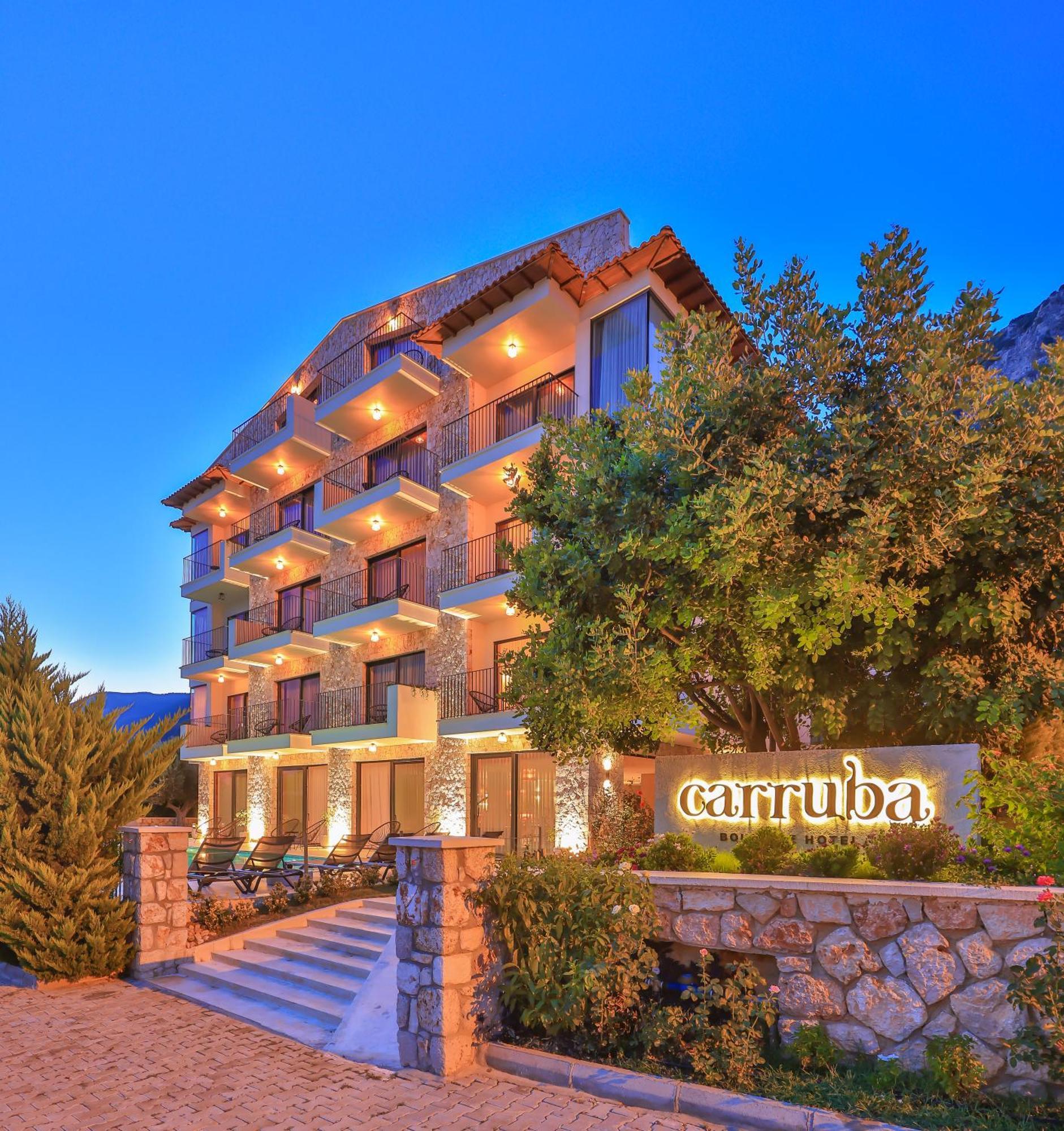 Carruba Boutique Hotel Kas Bagian luar foto
